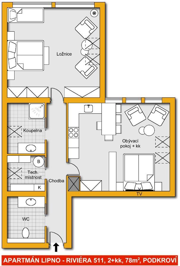 Luxury Apartman Lipno Lipno nad Vltavou Exterior photo